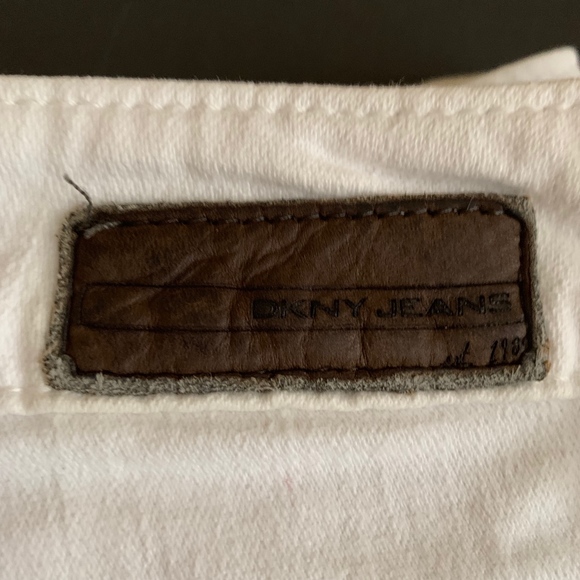 Jeans DKNY JEANS Soho Skinny White Size 10 - Picture 6 of 7